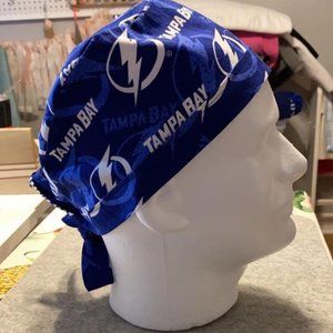 Nurses caps  Tampa Bay Lightning OR Scrub caps/hats